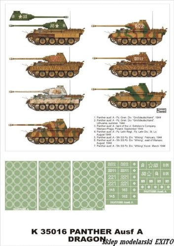 Przejdź do produktu MONTEX K35016 - 1:35 Pz.Kpfw.V Panther Ausf. A