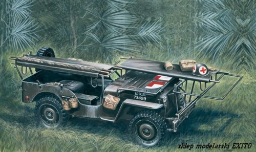 Przejdź do produktu ITALERI 0326 - 1:35 1/4 ton. 4x4 Ambulance Jeep