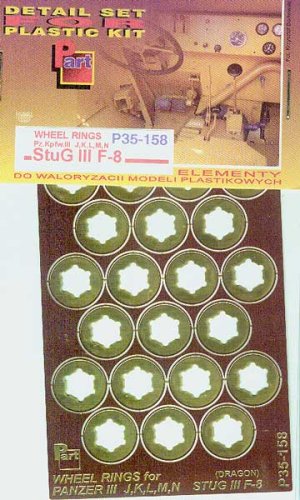 Przejdź do produktu PART P35158 - 1:35 Wheel rings for StuG III F-8 or Pz. III J,K,L,M,N