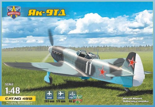 Przejdź do produktu MODELSVIT 4812 - 1:48 Yak-9TD Soviet WWII fighter