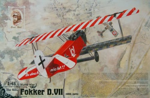 Przejdź do produktu RODEN 420 - 1:48 Fokker D.VII OAW built, early