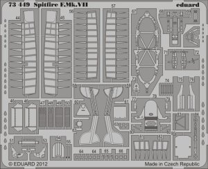 EDUARD 73449 - 1:72 Spitfire F.Mk.VII