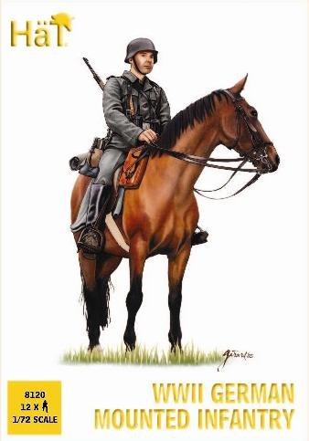 Przejdź do produktu HAT 8120 - 1:72 WWII German Mounted Infantry