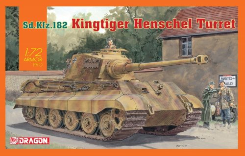 Przejdź do produktu DRAGON 7558 - 1:72 Sd.Kfz.182 Kingtiger Henschel Turret