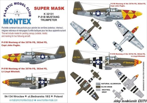 Przejdź do produktu MONTEX K32131 - 1:32 P-51 B Mustang