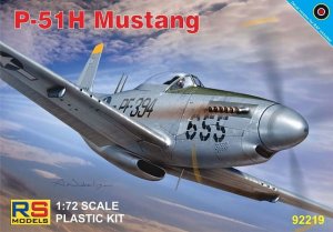 RS MODELS 92219 - 1:72 P-51 H Mustang