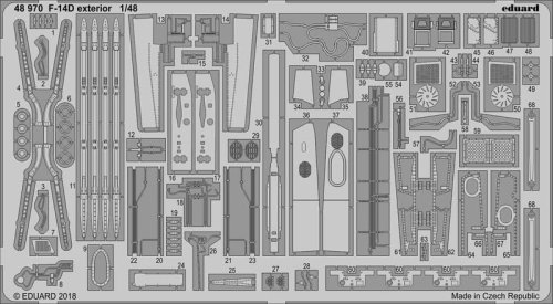 Przejdź do produktu EDUARD 48970 - 1:48 F-14D exterior