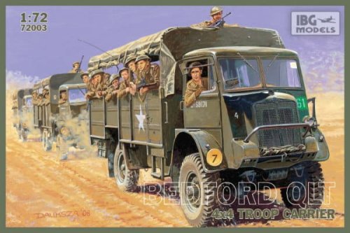 Przejdź do produktu IBG 72003 - 1:72 Bedford QLT 4x4 Trop Carrier