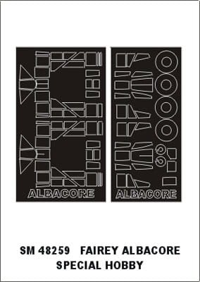 Przejdź do produktu MONTEX SM48259 - 1:48 Fairey Albacore