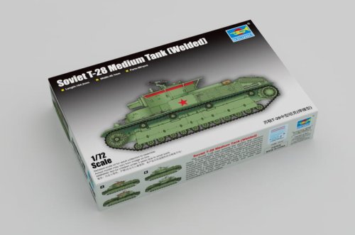 Przejdź do produktu TRUMPETER 07150 - 1:72 T-28 Medium Tank (Welded)