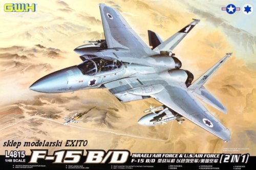 Przejdź do produktu GREAT WALL HOBBY 4815 - 1:48 F-15 B/D Israeli Air Force & U.S.Air Force