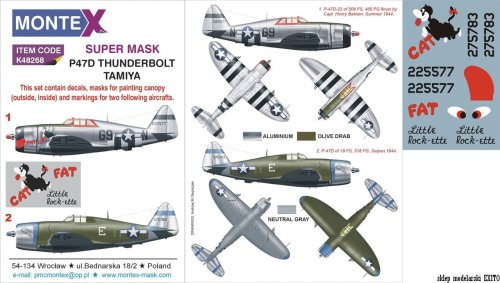 Przejdź do produktu MONTEX K48268 - 1:48 P-47D Razorback