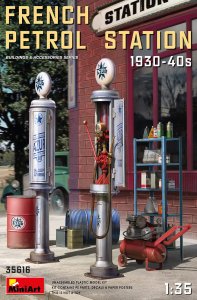 MINIART 35616 - 1:35 French Petrol Station 1930-40s
