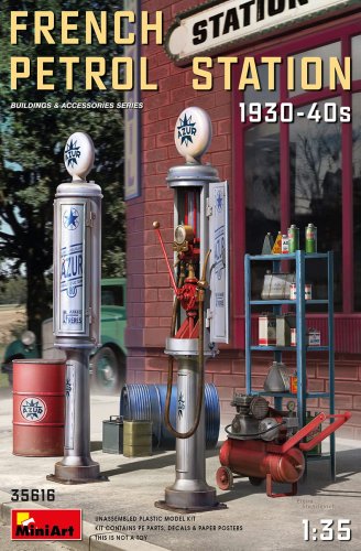 Przejdź do produktu MINIART 35616 - 1:35 French Petrol Station 1930-40s