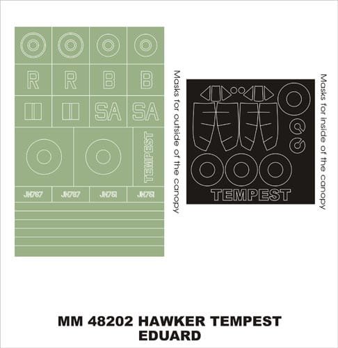 Przejdź do produktu MONTEX MM48202 - 1:48 Hawker Tempest