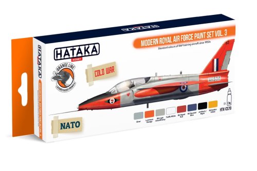 Przejdź do produktu HATAKA CS70 - Zestaw farb Modern Royal Air Force vol. 3