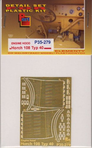 Przejdź do produktu PART P35279 - 1:35 Horch 108 Typ 40 Engine Hood