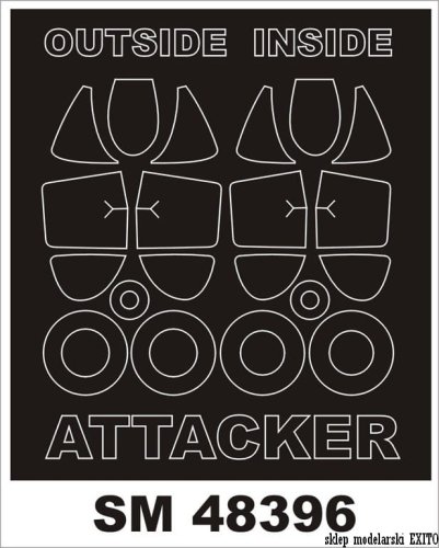 Przejdź do produktu MONTEX SM48396 - 1:48 Attacker R FB.2
