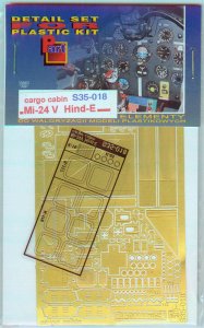 PART S35018 - 1:35 Mi-24 V Hind E cargo cabin