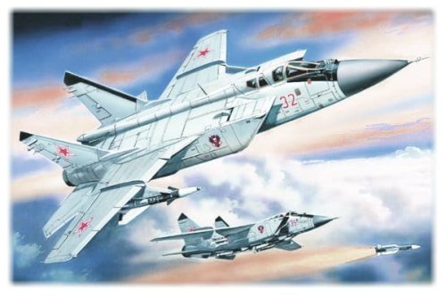 Przejdź do produktu ICM 72151 - 1:72  MiG-31B Foxhound ,Soviet Heavy Fighter Interceptor