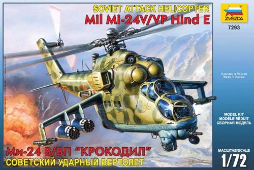 Przejdź do produktu ZVEZDA 7293 - 1:72 Mil Mi-24 W/WP Hind
