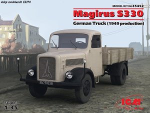 ICM 35452 - 1:35 Magirus S330 German Truck (1949 production)