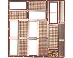 PART P72017 - 1:72 Armoured plates for T-34/85 (Berlin 45)
