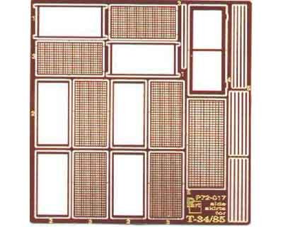 Przejdź do produktu PART P72017 - 1:72 Armoured plates for T-34/85 (Berlin 45)