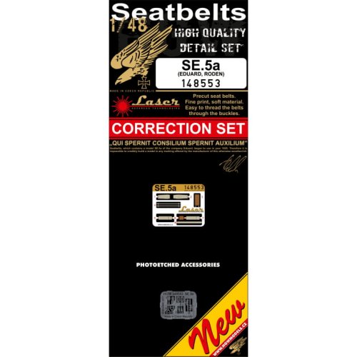 Przejdź do produktu HGW 148553 - 1:48 SE.5a seatbelts