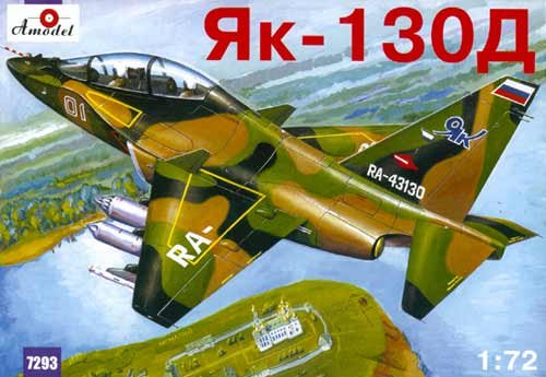 Przejdź do produktu AMODEL 7293 - 1:72 Yakovlev Yak-130D
