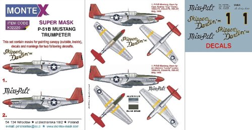 Przejdź do produktu MONTEX K32220 - 1:32 P-51B Mustang