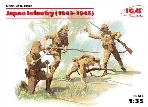 Przejdź do produktu ICM 35568 - 1:35 Japan Infantry 1942-1945