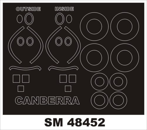 Przejdź do produktu MONTEX SM48452 - 1:48 Canberra B6/B20
