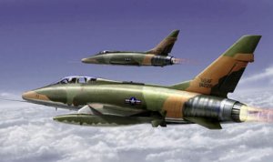 TRUMPETER 01650 - 1:72 F-100F Super Sabre