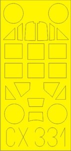 EDUARD CX331 - 1:72 Bf 109E