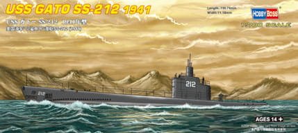 Przejdź do produktu HOBBY BOSS 87012 - 1:700 USS Gato SS-212 1941