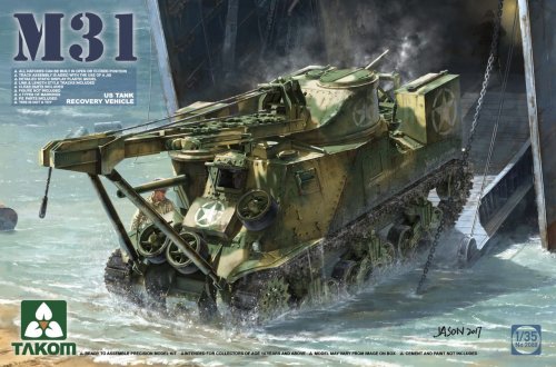 Przejdź do produktu TAKOM 2088 - 1:35 M31 US Tank Recovery Vehicle