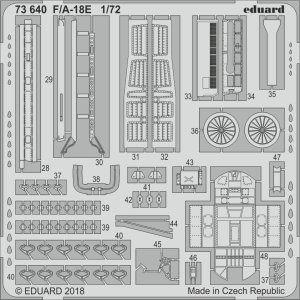 EDUARD 73640 - 1:72 F/A-18E