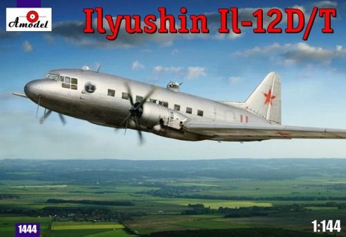 Przejdź do produktu AMODEL 1444 - 1:144 Ilyushin IL-12 D/T
