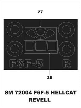 Przejdź do produktu MONTEX SM72004 - 1:72 F6F-5 Hellcat