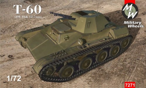 Przejdź do produktu MILITARY WHEELS 7271 - 1:72 Tank T-60 ZSU