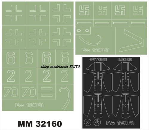 Przejdź do produktu MONTEX MM32160 - 1:32 Focke Wulf Fw 190F-8