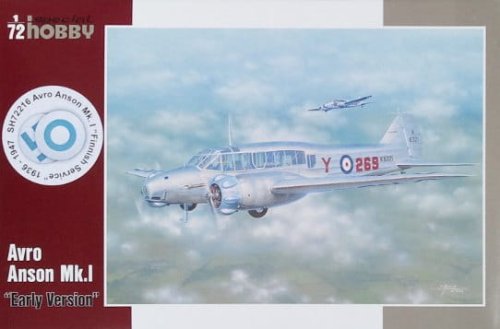 Przejdź do produktu SPECIAL HOBBY 72216 - 1:72 Avro Anson Mk.I