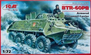 ICM 72911 - 1:72 BTR-60PB, Armored Personnel Carrier
