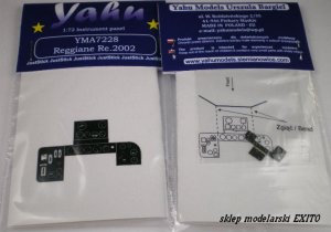 YAHU YMA7228 - 1:72 Reggiane Re.2002 tablica przyrządów