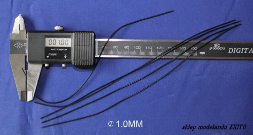 Przejdź do produktu RIICH MODELS 30007 - Soft Pipes for Modelling Purpose 1.0 x 200mm x5 per set