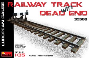 MINIART 35568 - 1:35 Railway Track w/ Dead end ( European Gauge )