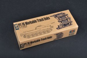 TRUMPETER 02047 - 1:35 PT-76 Workable Track links
