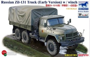 BRONCO CB 35193 - 1:35 Russian Zil-131 Truck (Early Version) w/ winch