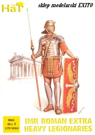 Przejdź do produktu HAT 8064 - 1:72 Imperial Roman Extra Heavy Legionaries